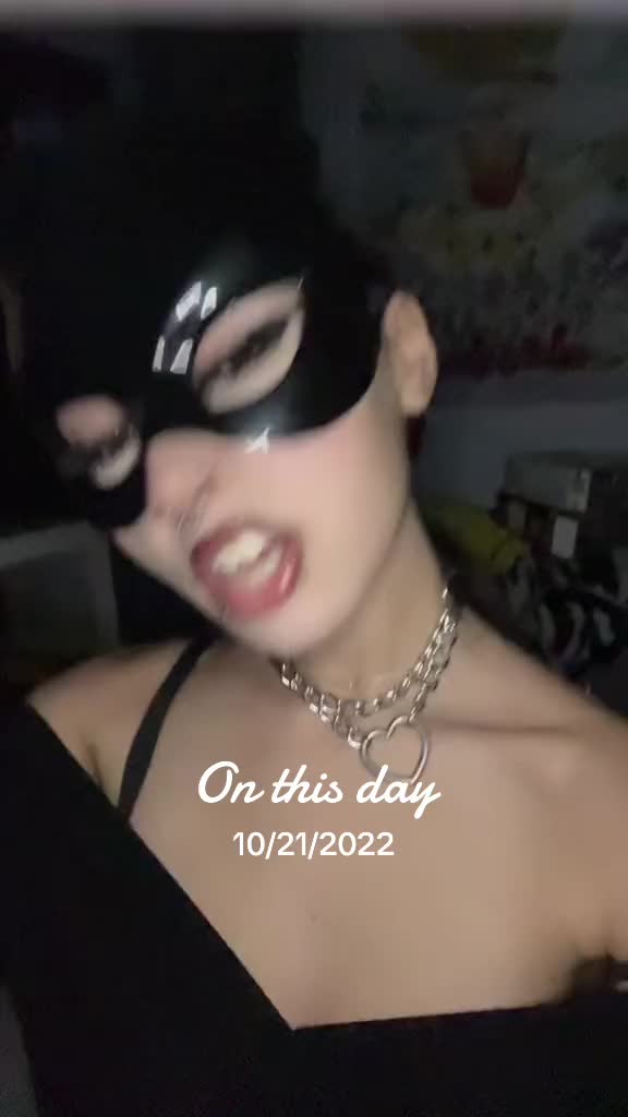 #onthisday last October was one of the lowest points of my life but at least i was hot #goth #alt #alternative #halloween  | 10/21/2022 | On this day | Country: CA