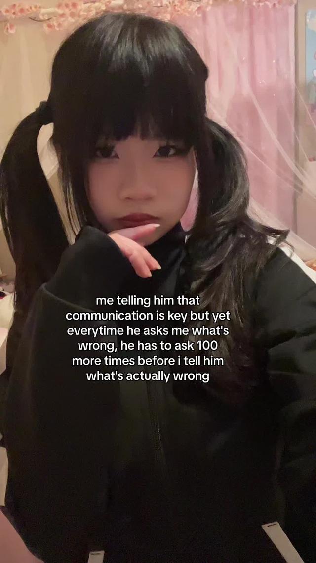 why is sm harder than it sounds #fyp #foryou #foryoupage #relatable #Relationship #streamer #GamerGirl im wearing shorts tiktok!!!  | me telling him that communication is key but yet everytime he asks me what's wrong, he has to ask 100 more times before i tell him what's actually wrong | Country: US